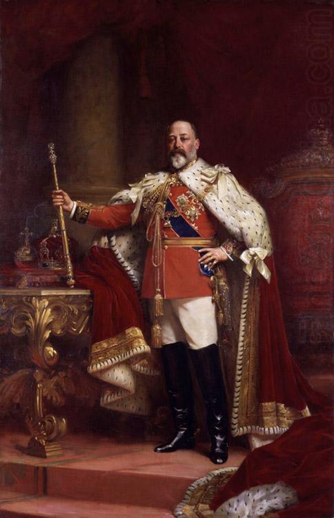 Edward VII (mk25), Luke Fildes